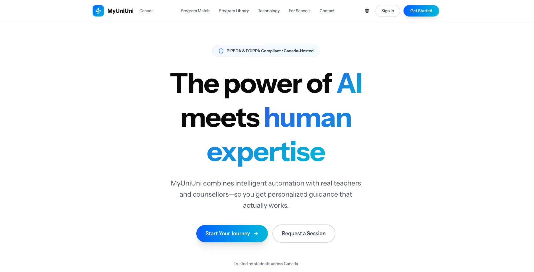 MyUniUni Canada screenshot